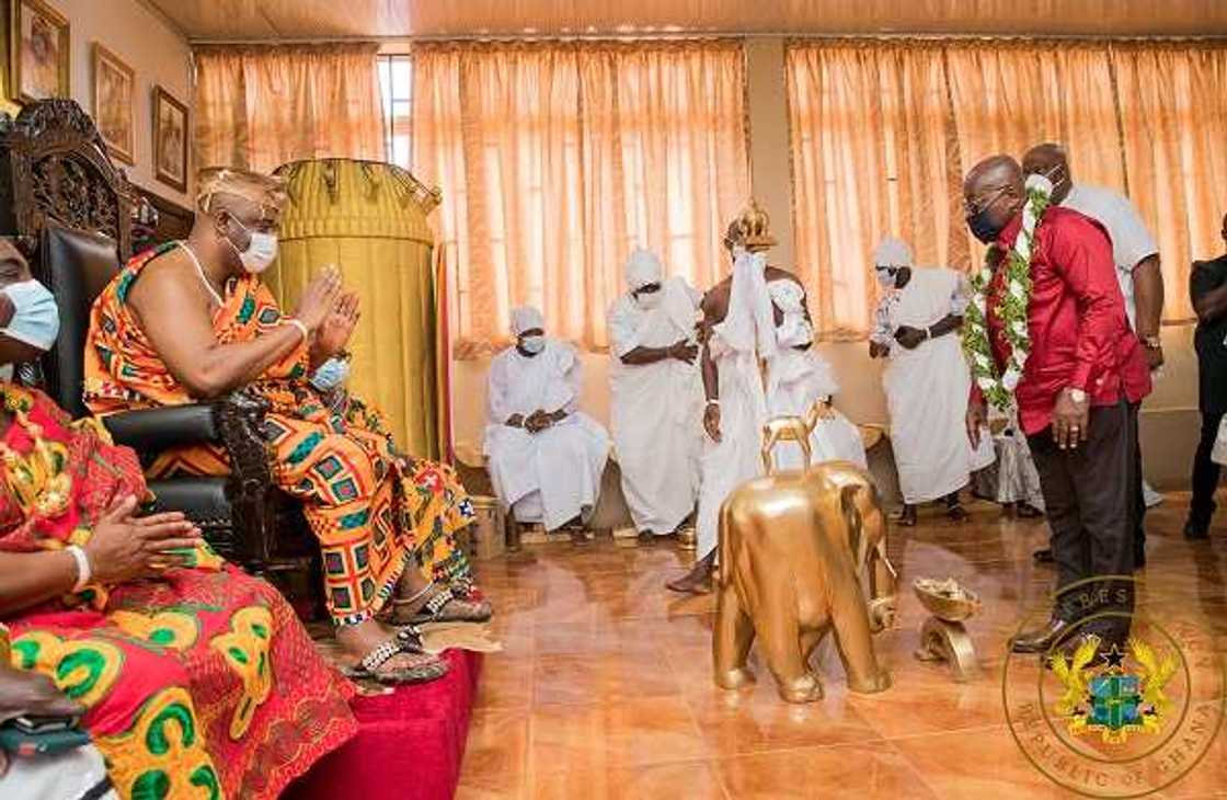 We're seeing development in Accra - Ga Mantse praises Akufo-Addo We're seeing development in Accra - Ga Mantse praises Akufo-Addo