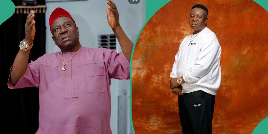 Mr Ibu wears simple outfits