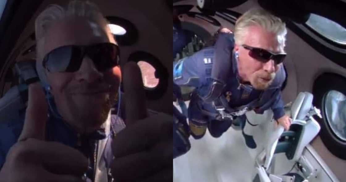 Richard Branson, Space, Virgin, VSS Unity Richard Branson, Space, Virgin, VSS Unity