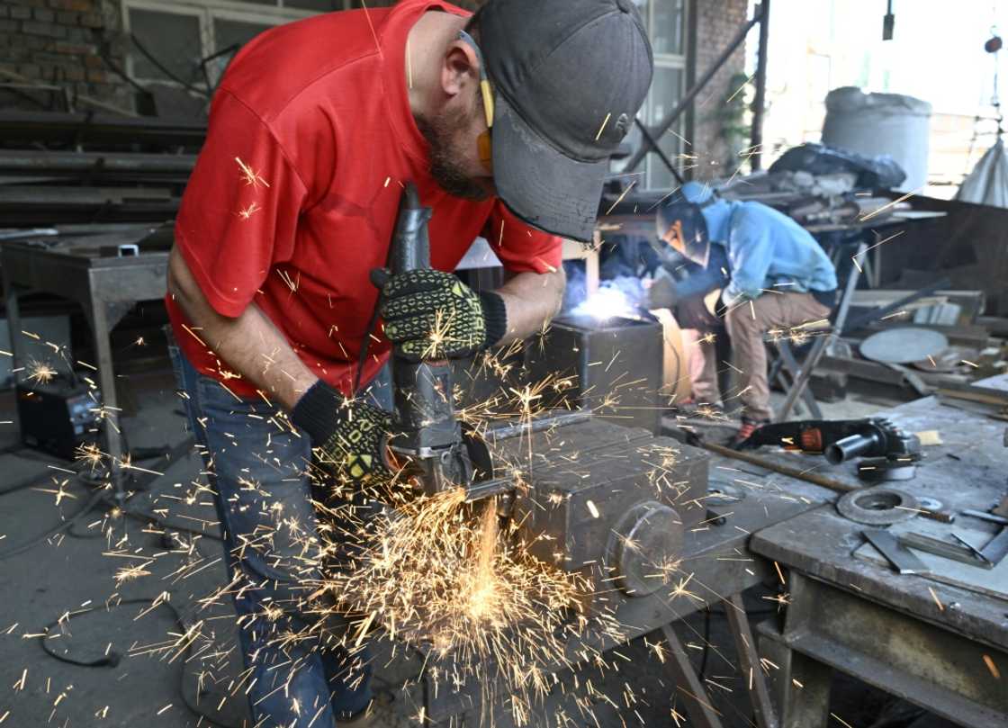 When Russia invaded Ukraine, Anton Zaika switched from making furniture to anti-tank barriers When Russia invaded Ukraine, Anton Zaika switched from making furniture to anti-tank barriers