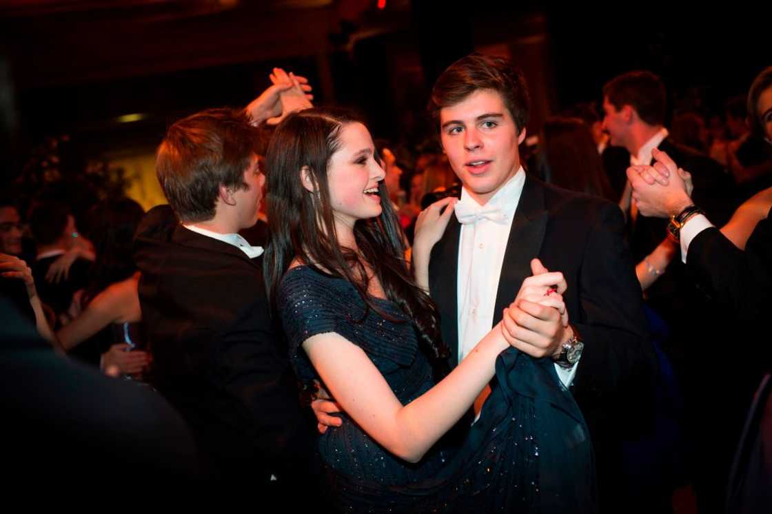 Isabel Beatty dances with her partner Brandolino Gritti during the 22nd Debutantes Ball at the Palais de Chaillot in Paris. Isabel Beatty dances with her partner Brandolino Gritti during the 22nd Debutantes Ball at the Palais de Chaillot in Paris.