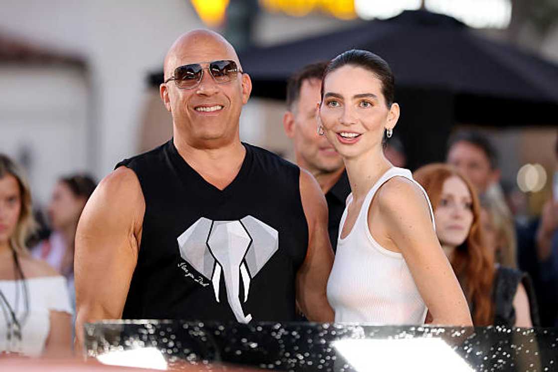 Vin Diesel and Meadow Walker at the 25th Anniversary Screening of Universal Pictures' "The Fast And The Furious" at Westwood Village Theater on August 17, 2026 in LA, California.