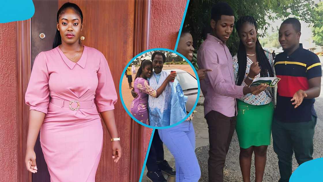 Queenstar Anaafi, YOLO TV series, YOLO TV series stars, Queenstar Anaafi's father, Ghana, Actress