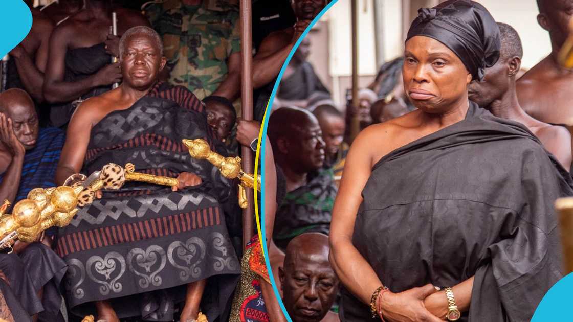 The Queen Mother Of Denyase Wept After A Verdict From Otumfuo