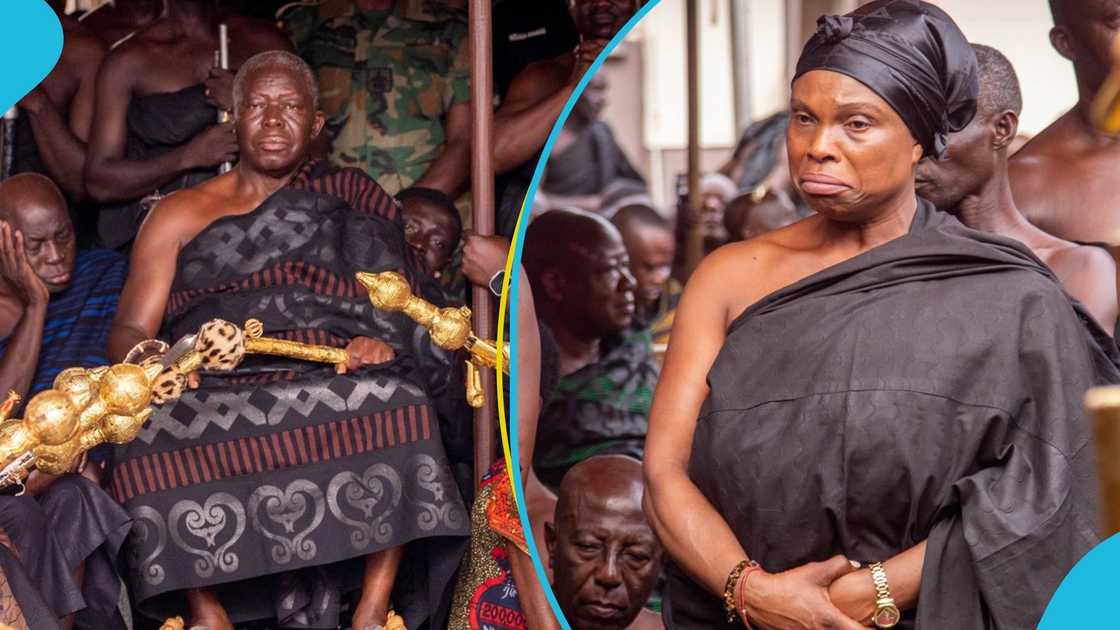 The Queen Mother Of Denyase Wept After A Verdict From Otumfuo The Queen Mother Of Denyase Wept After A Verdict From Otumfuo