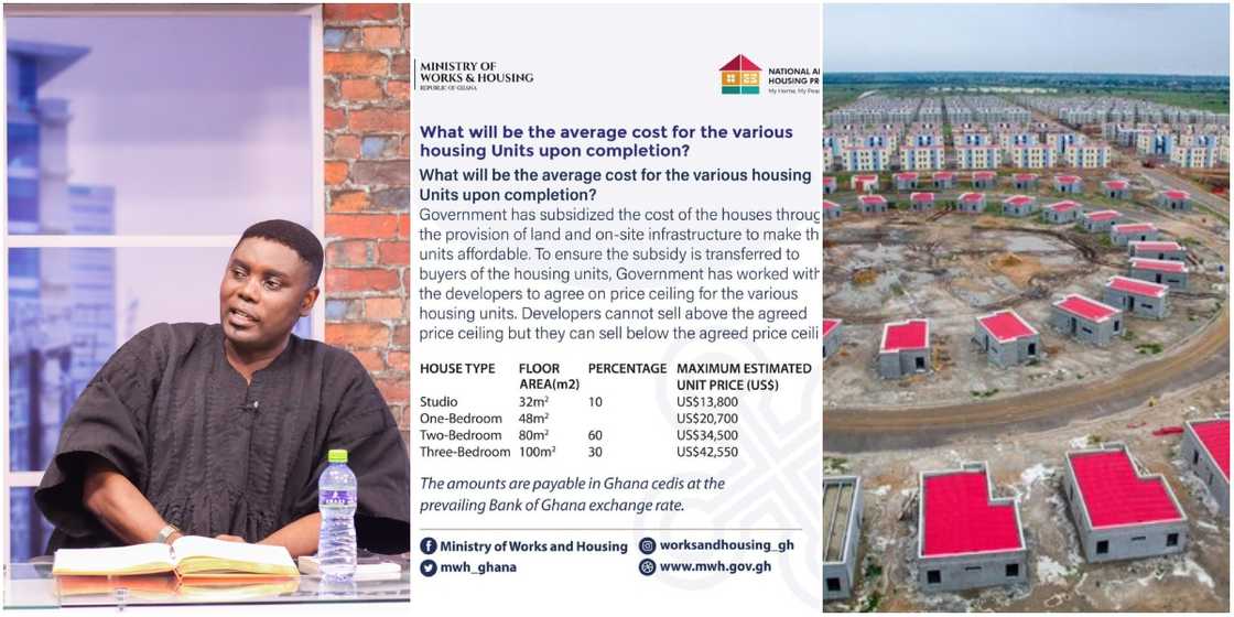 George Ayisi defends the dollarisation of the affordable housing units