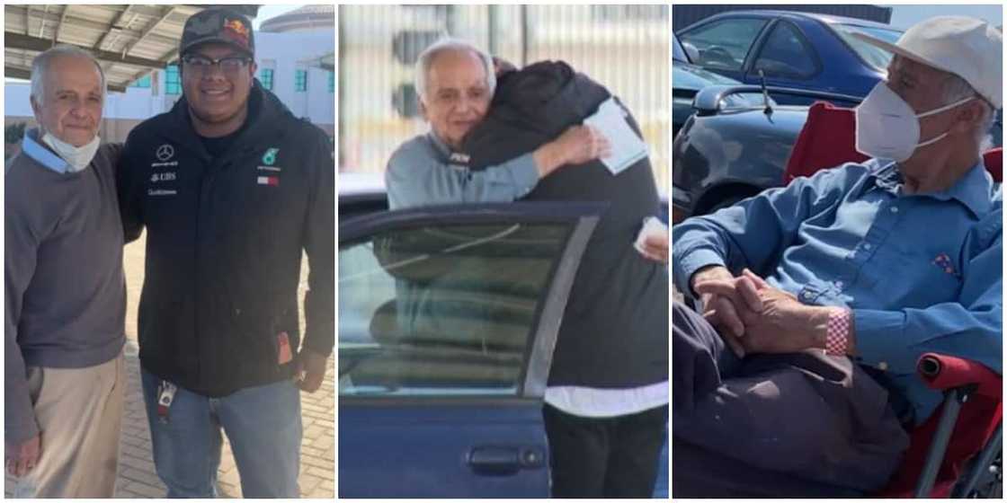 Man turns around the life of his former teacher who is homeless, buys him hotel room and gives cash of N123k Man turns around the life of his former teacher who is homeless, buys him hotel room and gives cash of N123k