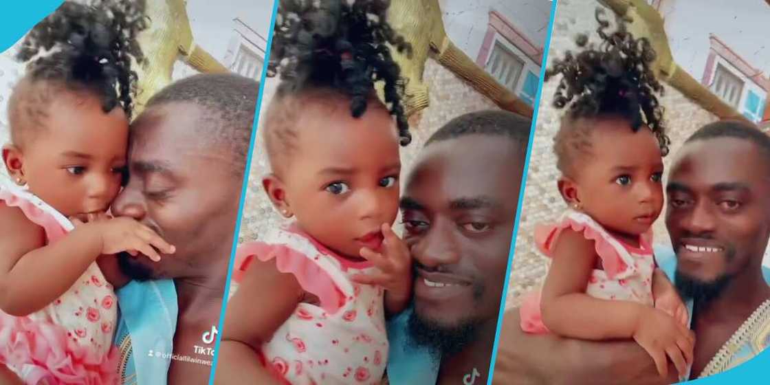 Lil Win and his adorable daughter Lil Win and his adorable daughter