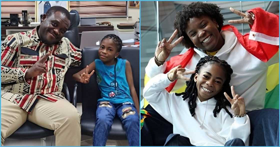 Sam George celebrates Abigail after successful Britain's Got Talent Audition Sam George celebrates Abigail after successful Britain's Got Talent Audition