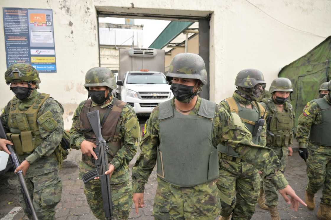 Violence broke out at El Inca prison north of Ecuador's capital Quito Violence broke out at El Inca prison north of Ecuador's capital Quito