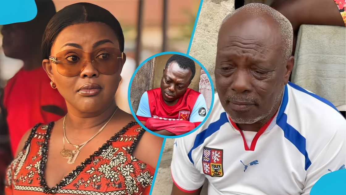 Nana Ama McBrown, Osanju's father, Osanju, Nana Ama McBrown and Osanju, McBrown and Osanju's father, TikTok