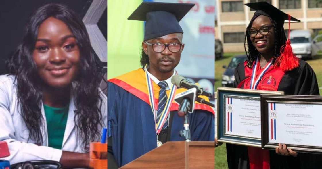Ghanaian students who graduated as valedictorian with first-class from university Ghanaian students who graduated as valedictorian with first-class from university