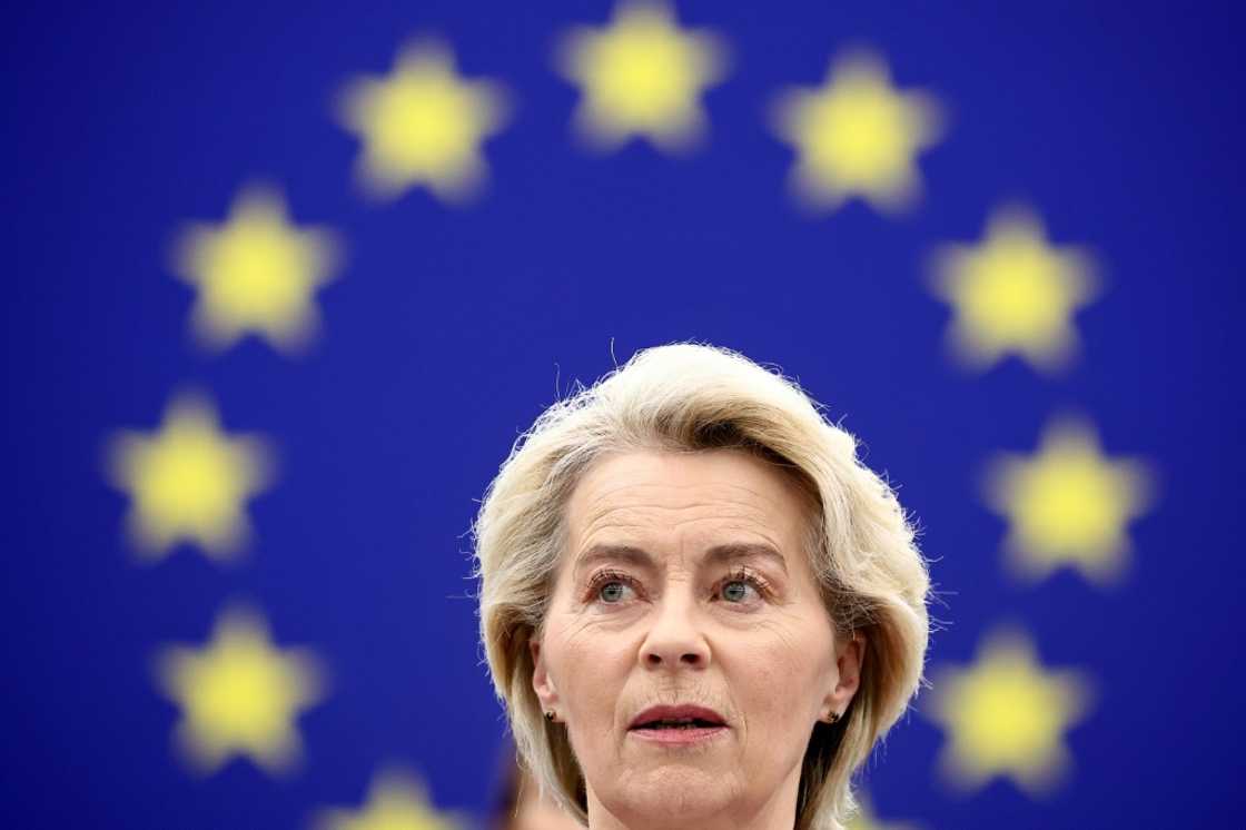 European Commission President Ursula von der Leyen says leaders must take a decision on Ukraine funding at the summit European Commission President Ursula von der Leyen says leaders must take a decision on Ukraine funding at the summit