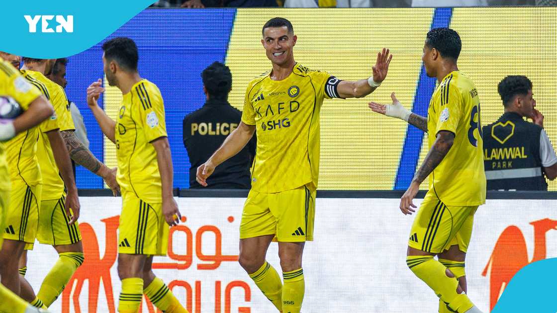 Cristiano Ronaldo, Ronaldo sets unprecedented record, Ronaldo's Al-Nassr record, Ronaldo makes history, Saudi Pro League, Neom, Ronaldo scores against Neom.