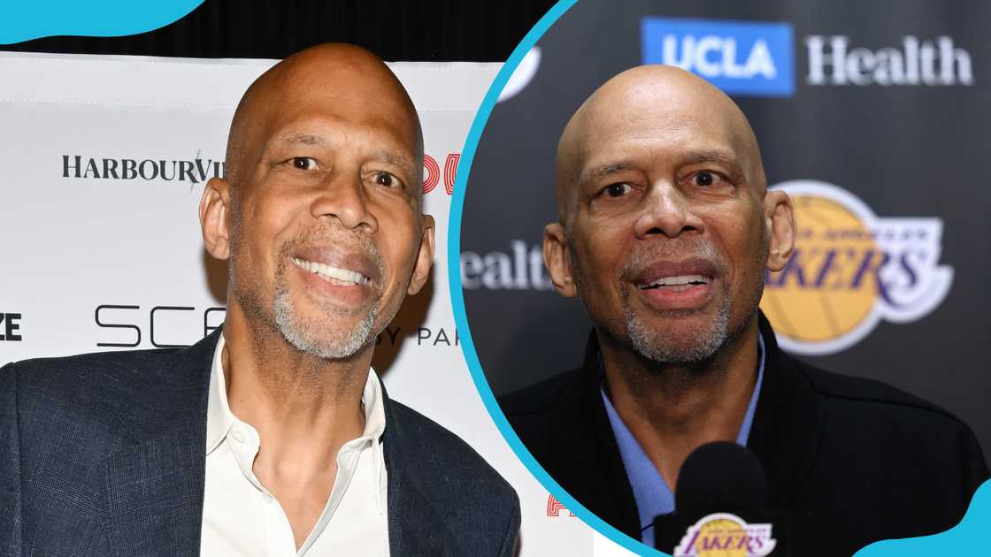Kareem Abdul-Jabbar at separate events in LA Kareem Abdul-Jabbar at separate events in LA
