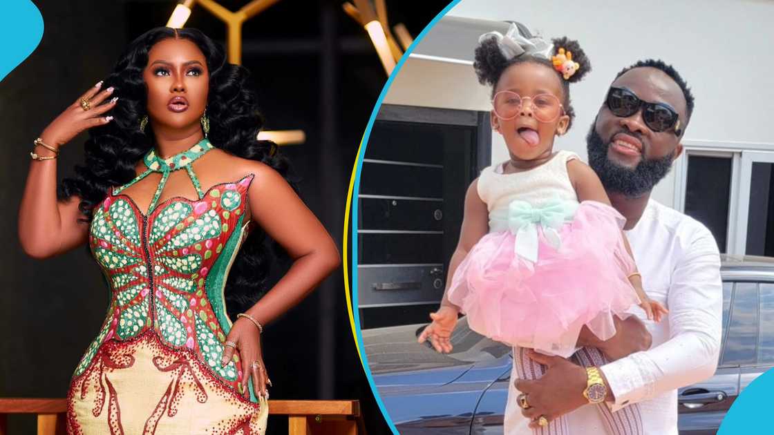 Nana Ama McBrown, Maxwell Mensah, Baby Maxin, McBrown's family, McBrown's marriage advice Nana Ama McBrown, Maxwell Mensah, Baby Maxin, McBrown's family, McBrown's marriage advice