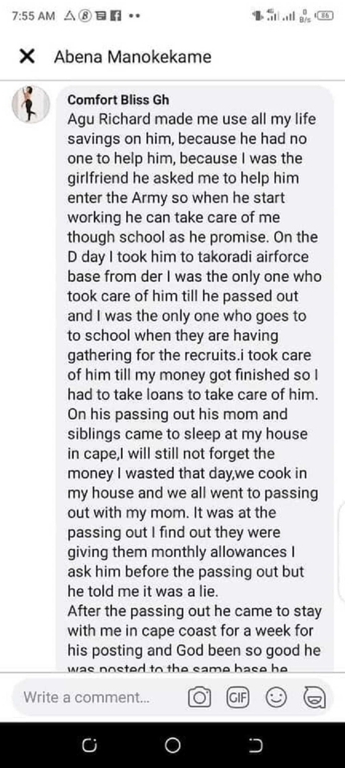 I spent GHc 38k to take care of you & you leave me; we shall see at the wedding - Lady I spent GHc 38k to take care of you & you leave me; we shall see at the wedding - Lady