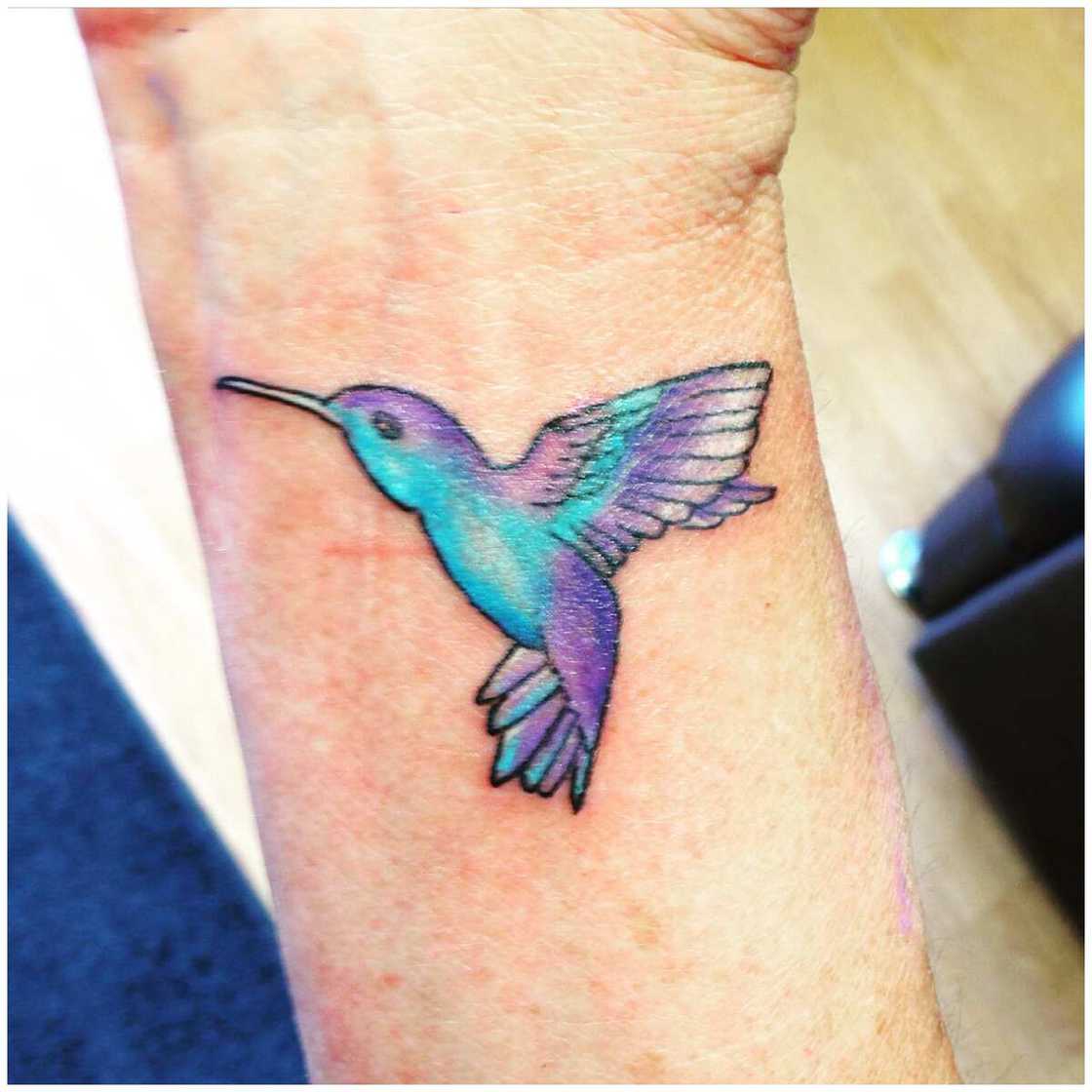 Hummingbird tattoo