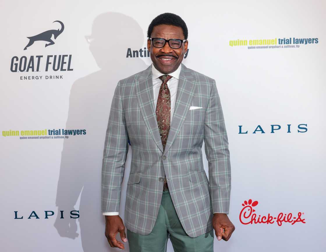 Michael Irvin arrives at the 22nd Annual Harold and Carole Pump Foundation Gala at The Beverly Hilton