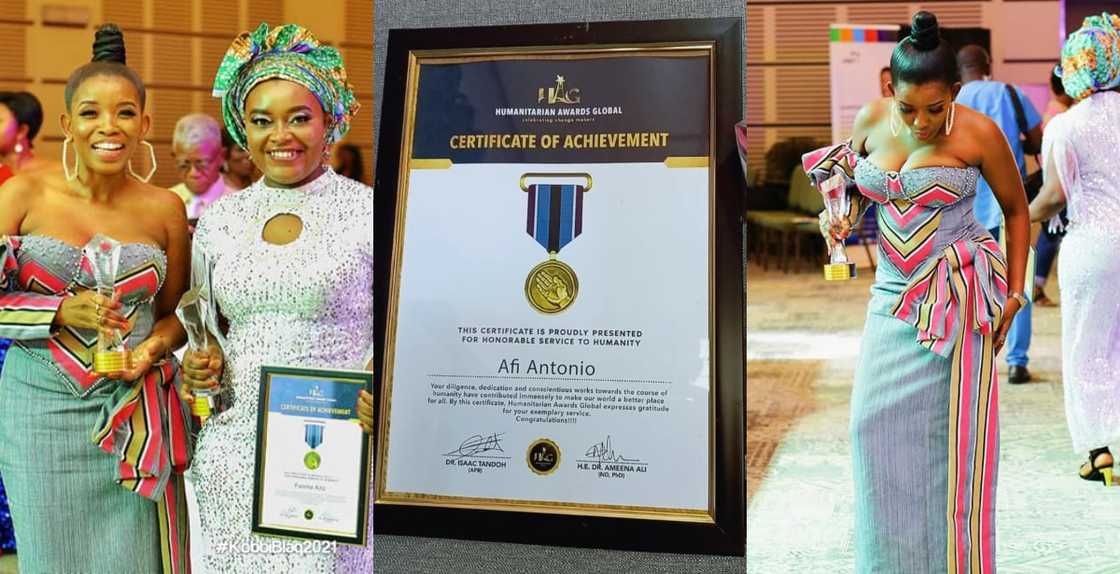 Afi Antonio: Ghanaian Philanthropist Receives Global Humanitarian Award Afi Antonio: Ghanaian Philanthropist Receives Global Humanitarian Award