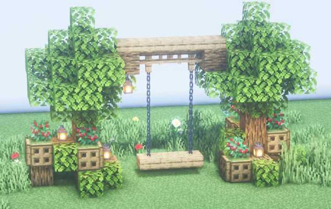 Minecraft garden ideas