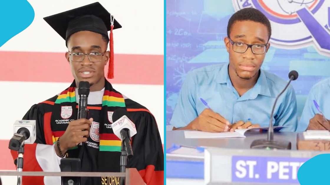 Setornam Koku Dedey, St Peter's SHS, NSMQ, Academic City University, Valedictorian, Perfect score