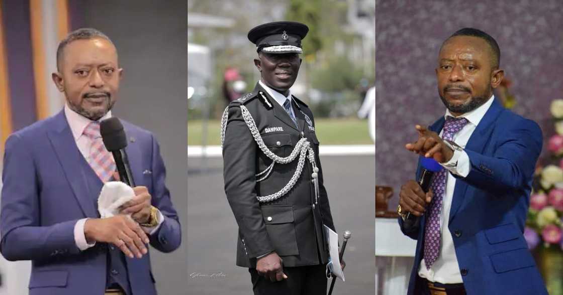 Owusu Bempah and IGP Dampare Owusu Bempah and IGP Dampare