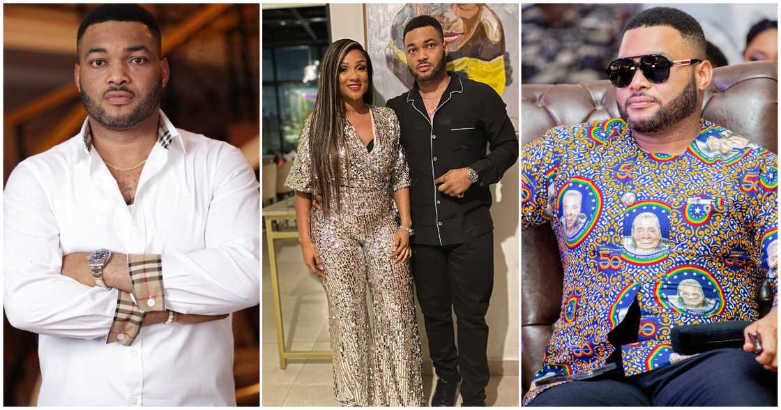 Kwadwo Safo Jnr and wife Kwadwo Safo Jnr and wife