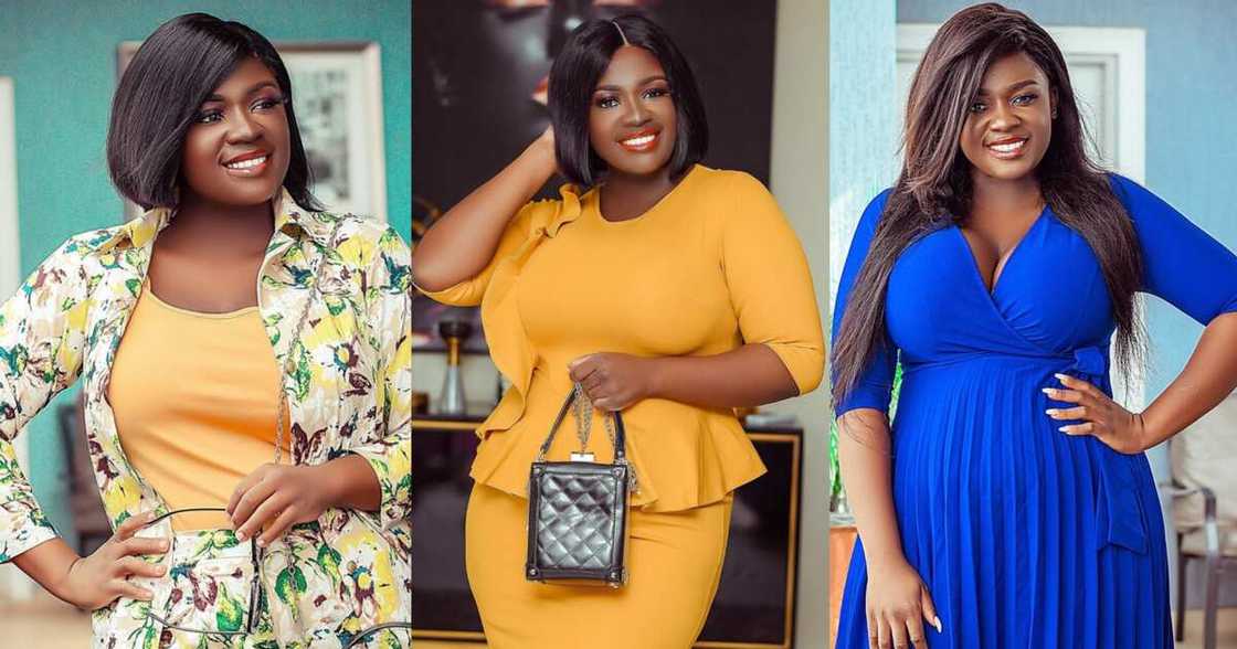 East Legon landlady: Tracey Boakye wows fans with 3 lovely bosschick photos