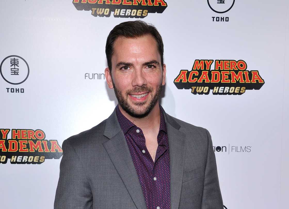 Actor David Matranga at the "My Hero Academia" World Dub Premiere at Regal Cinemas LA Live Actor David Matranga at the "My Hero Academia" World Dub Premiere at Regal Cinemas LA Live