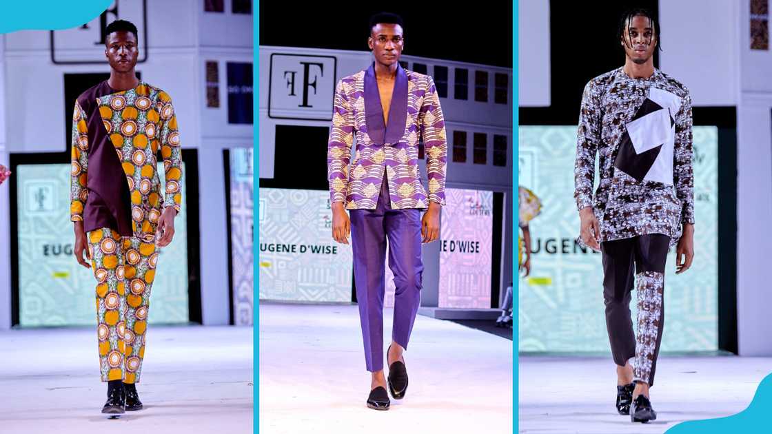 Men wearing Ankara pants and shirts Men wearing Ankara pants and shirts