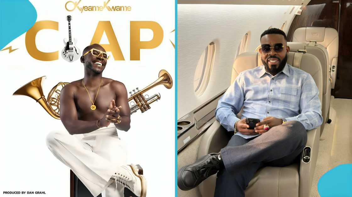 Richard Nii Armah Quaye, Okyeame Kwame, GH¢100,000 pledge, RNAQ Holdings, Clap song promotion, business mogul, finance, Ghanaian musicians, donations, sponsor
