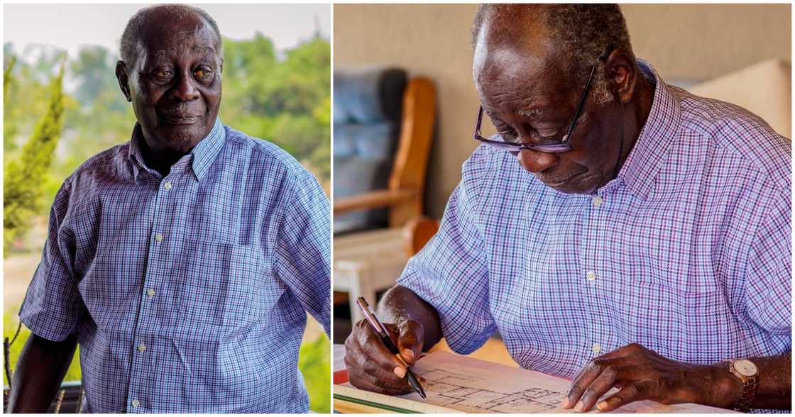 94-year-old architect Professor John Owusu Addo 94-year-old architect Professor John Owusu Addo