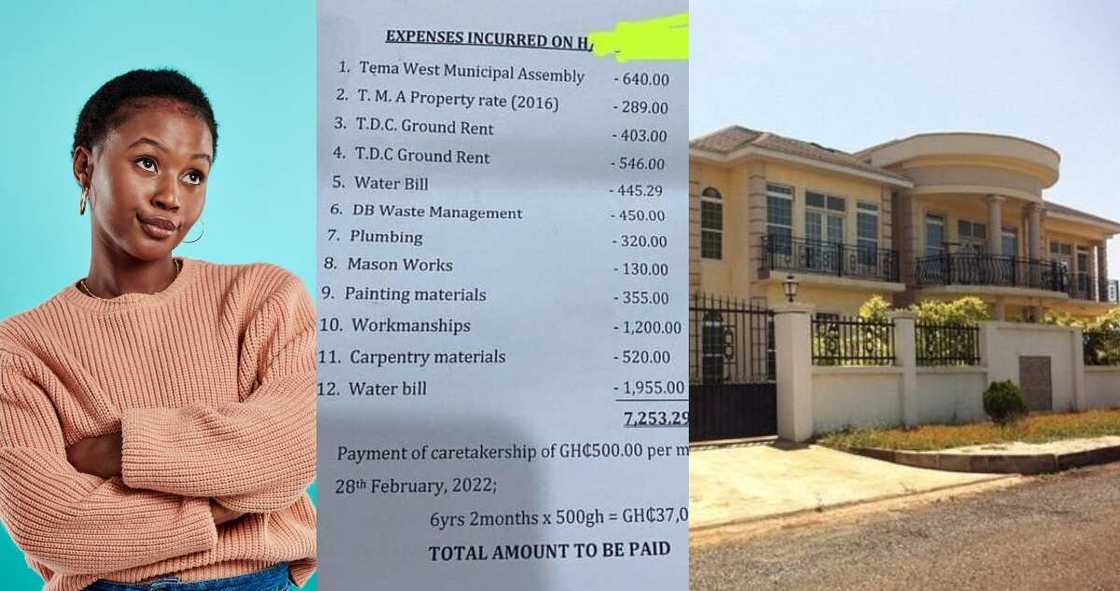 Caretaker demands money before she leaves house