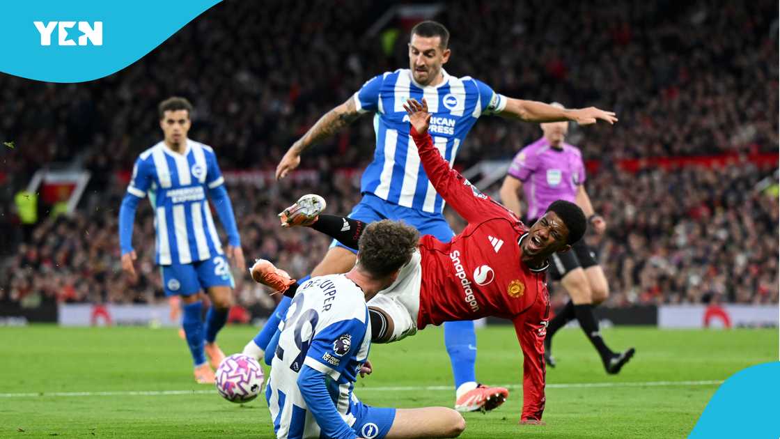 Man Utd were denied penalty vs Brighton despite 'clear contact' on Amad Man Utd were denied penalty vs Brighton despite 'clear contact' on Amad
