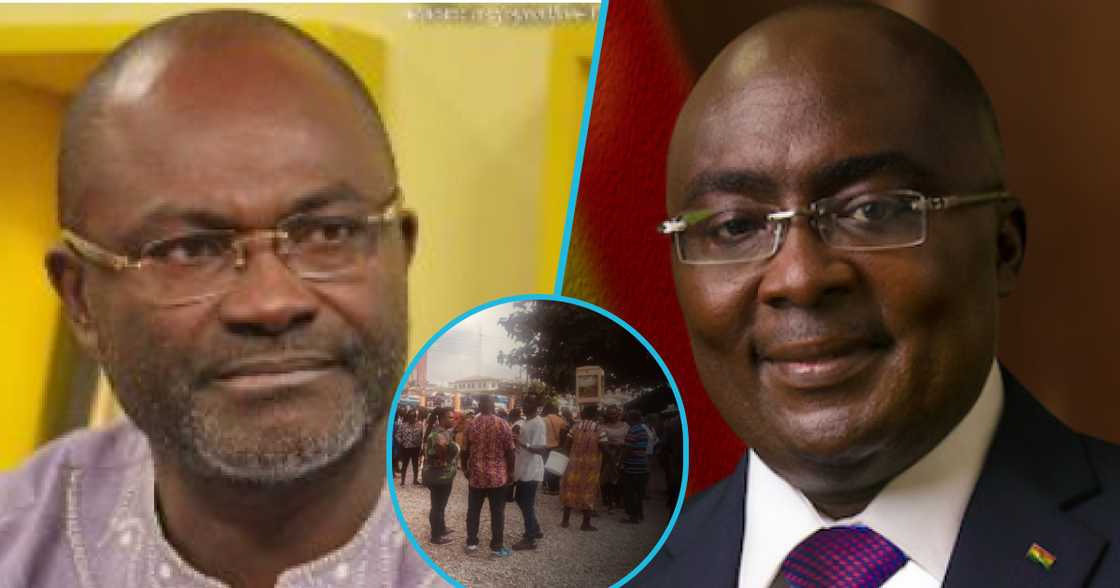 Photos of Kennedy Agyapong (L) and Bawumia (R). Photos of Kennedy Agyapong (L) and Bawumia (R).