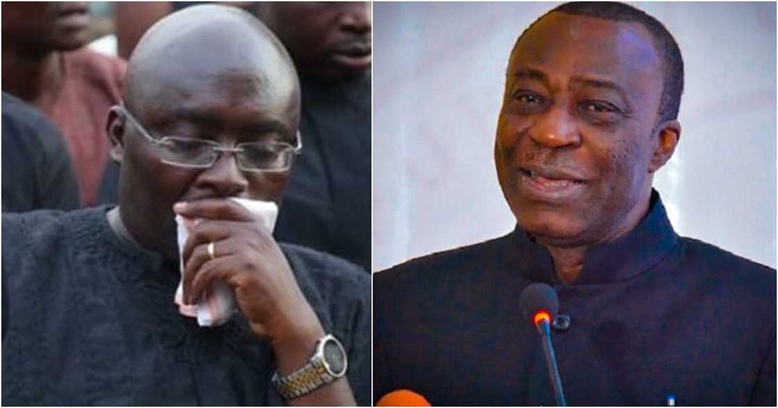 Bawumia has paid a touching tribute to Akoto Osei Bawumia has paid a touching tribute to Akoto Osei
