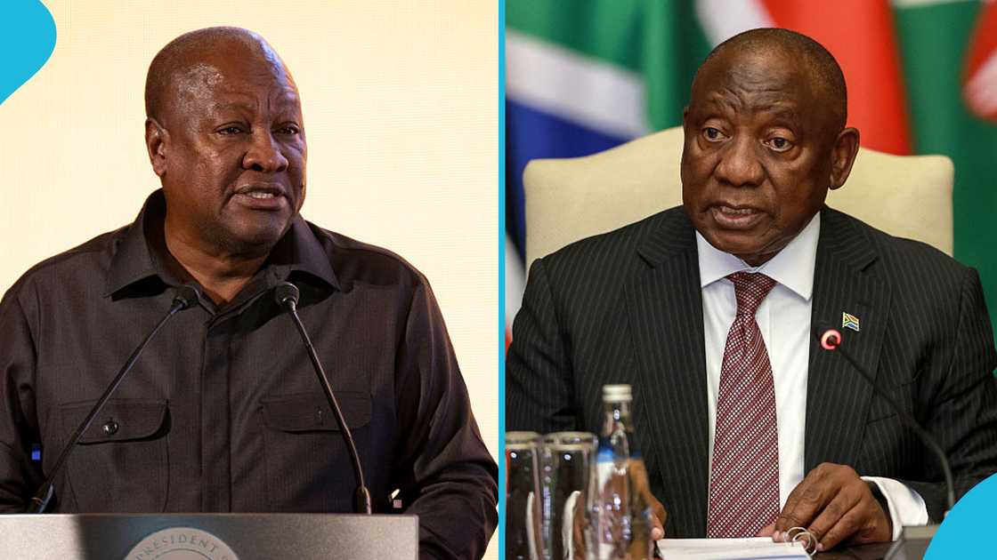 South Africa Presidency, Mahama Rejected Cyril Ramaphosa Visit