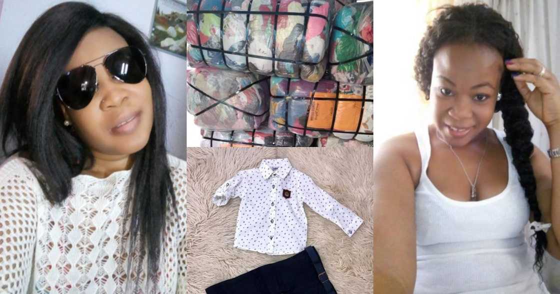 Ghanaian single mom of 2 starts secondhand clothing line to support her family