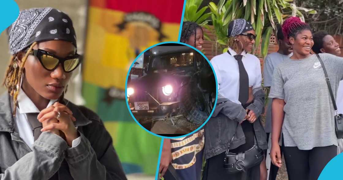 Wendy Shay before her car accident Wendy Shay before her car accident