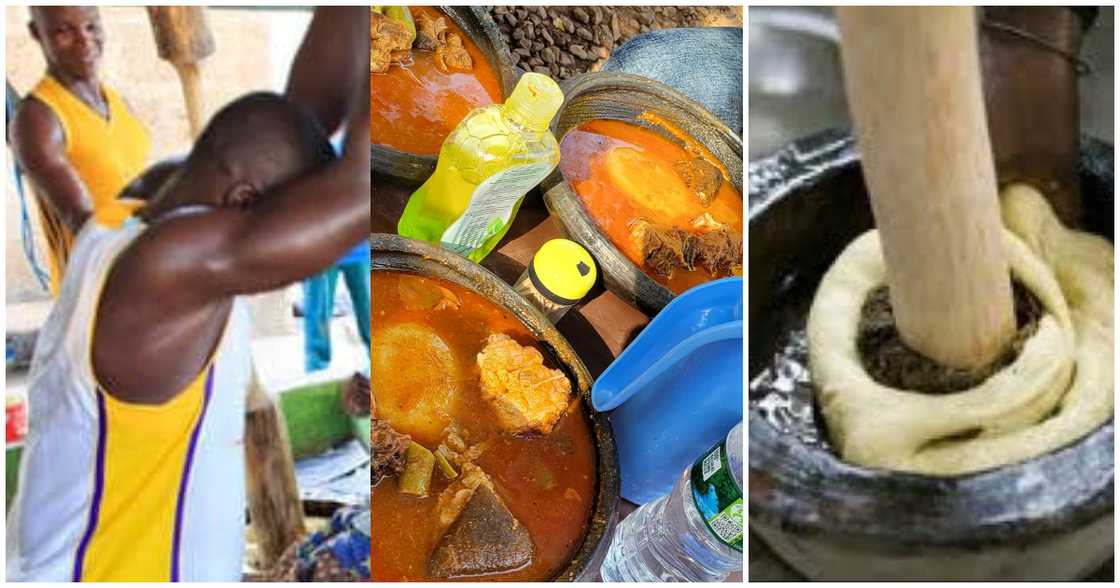 Fufu pounders lament their low wages Fufu pounders lament their low wages