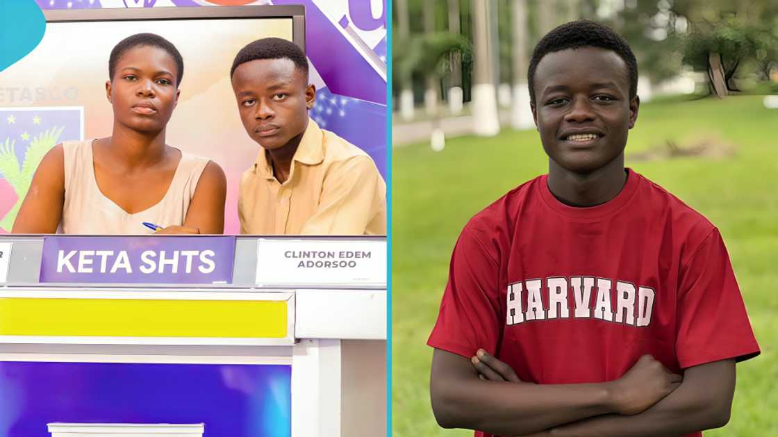 Clinton Adorsoo, Harvard University scholarship, NSMQ 2024, Keta Senior High Technical School, Young Achievers Foundation Ghana, Walden Test Prep, academic achievement, Ashaiman student success, SAT preparation in Ghana