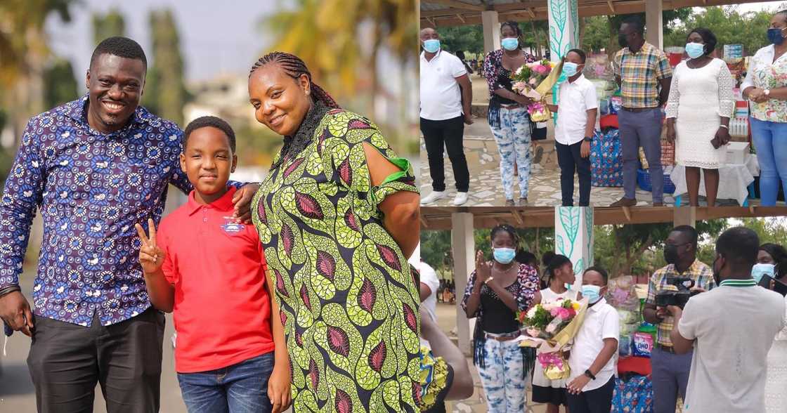 Oswald Gennuh donates to orphanage Oswald Gennuh donates to orphanage