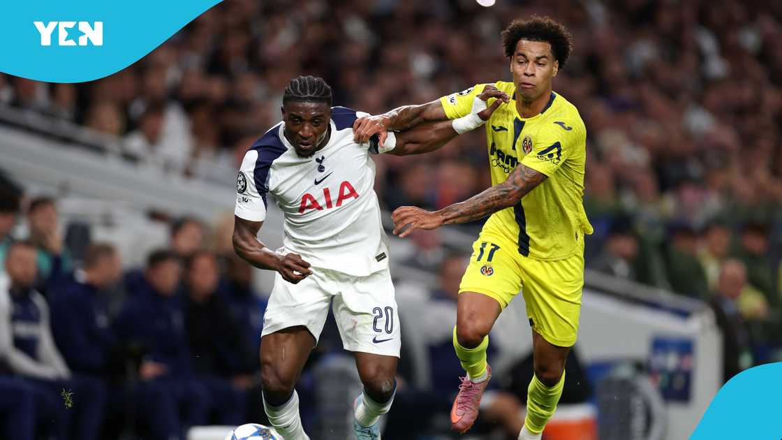 Mohammed Kudus, Villarreal, UEFA Champions League, Fatawu Kudus, Kudus' elder brother, Tottenham Hotspur, Premier League, Black Stars.