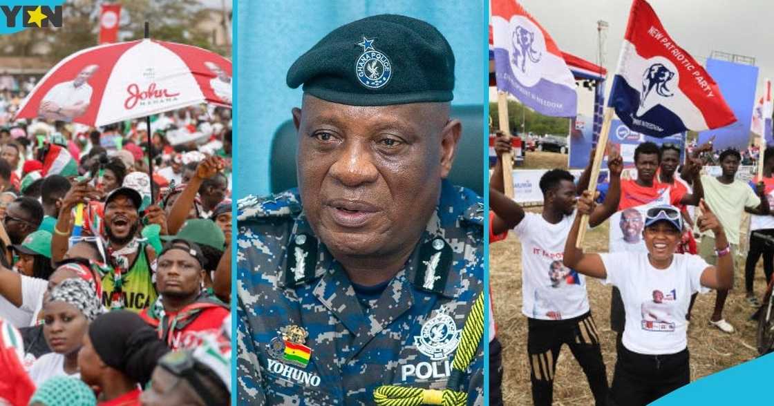 IGP Tetteh Yohuno, NDC, NPP, Ernest Yaw Kumi, Akwatia by-election, Ghana Police Service