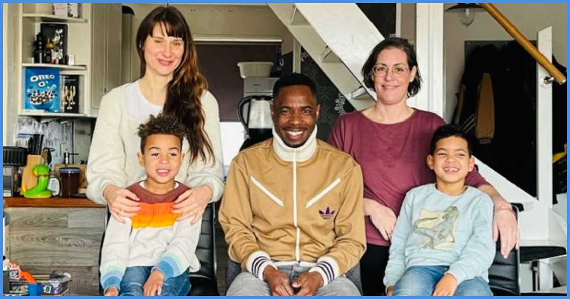 Mr Happiness flaunts his beautiful family online Mr Happiness flaunts his beautiful family online