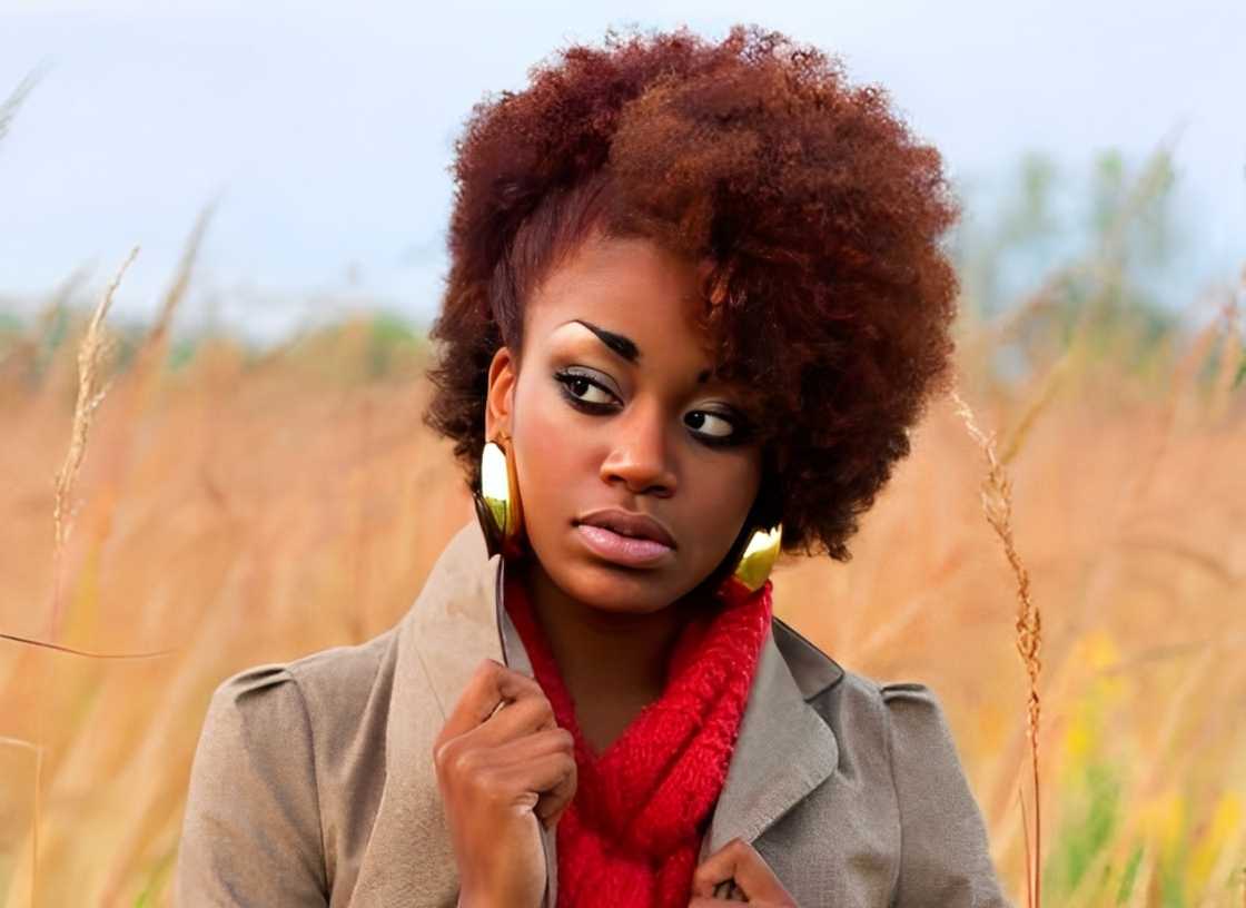 Keep it natural hairstyle Keep it natural hairstyle