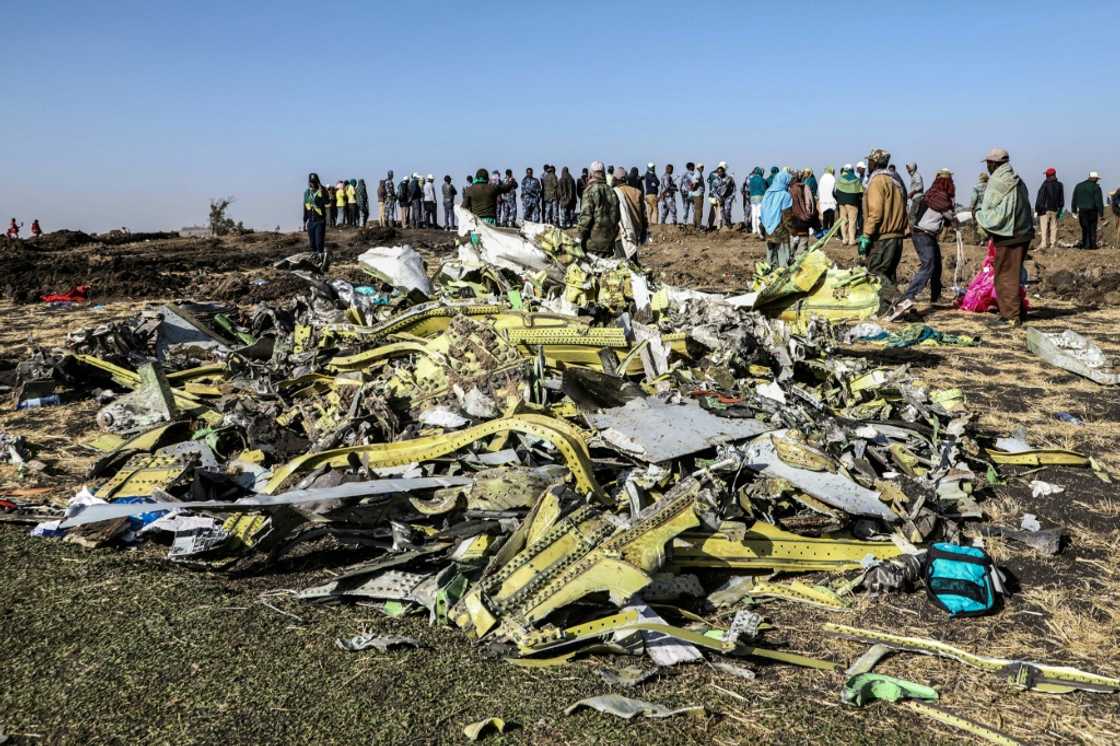 One-hundred and fifty-seven people were killed in the crash of an Ethiopian Airlines Boeing 737-Max in 2019 One-hundred and fifty-seven people were killed in the crash of an Ethiopian Airlines Boeing 737-Max in 2019