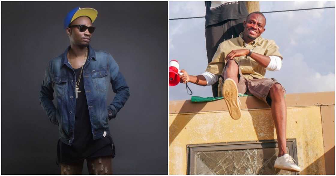 Photos of Trey La the talented Ghanaian musician with master's degree who raps in 8 languages