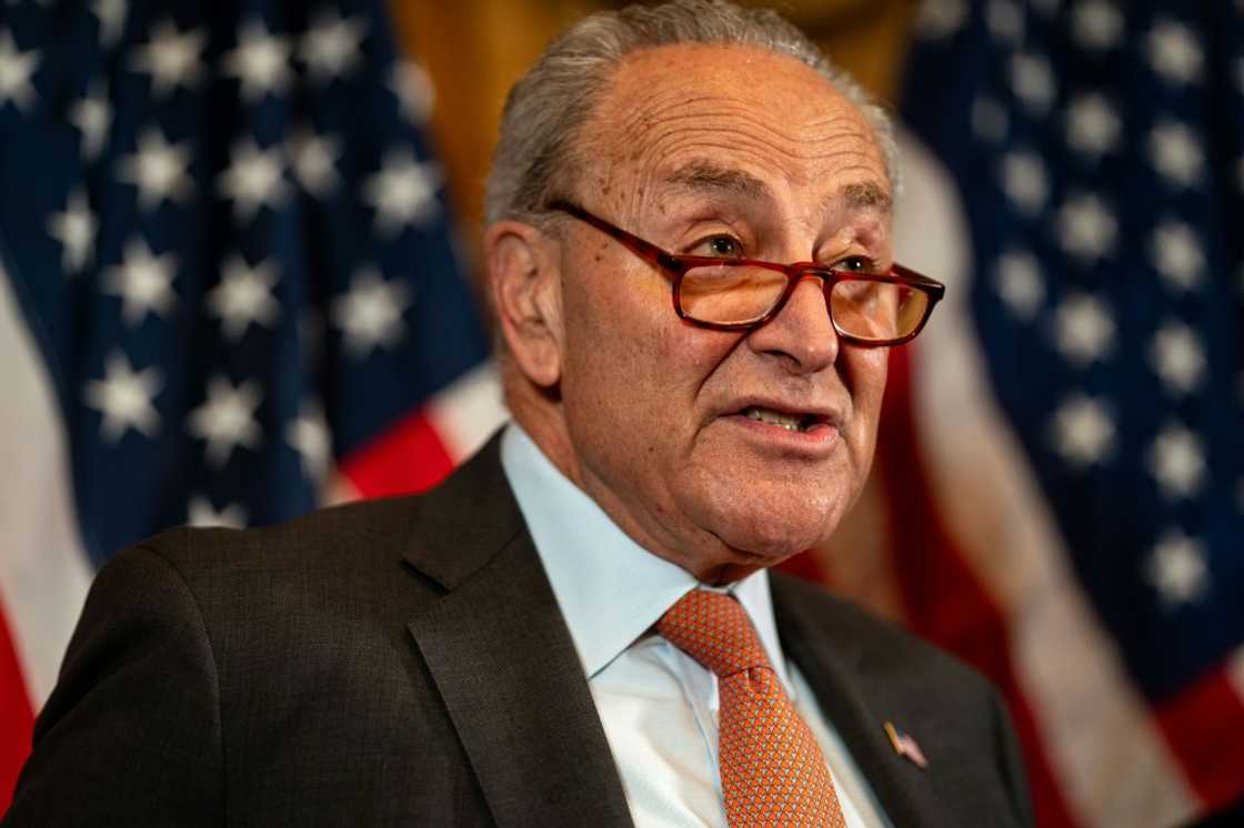 US Senate Majority Leader Chuck Schumer said he was "proud" the Senate had kept its promise to parents